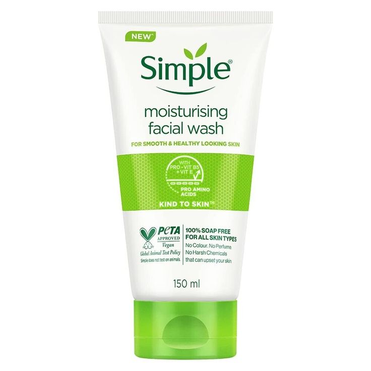 Simple Moisturising Facial wash