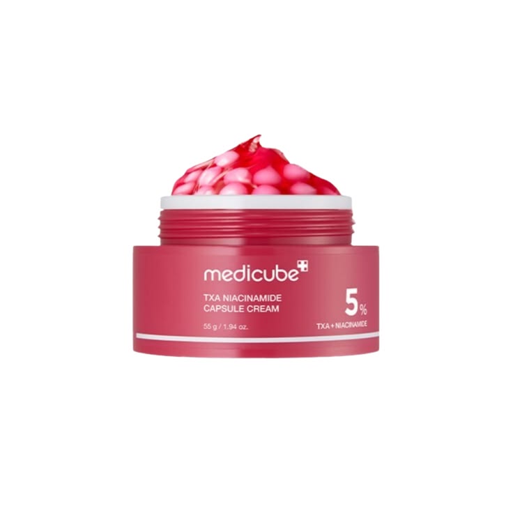 Medicube TXA Glow & Care Duo | TXA + Niacinamide Serum & Capsule Cream