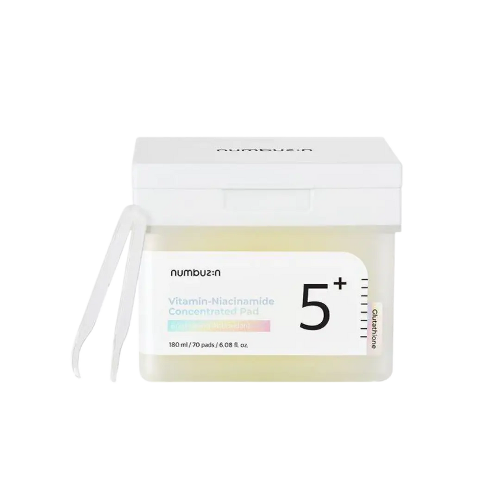 numbuzin No.5 Vitamin-Niacinamide Concentrated Toner Pads - 70 Pads