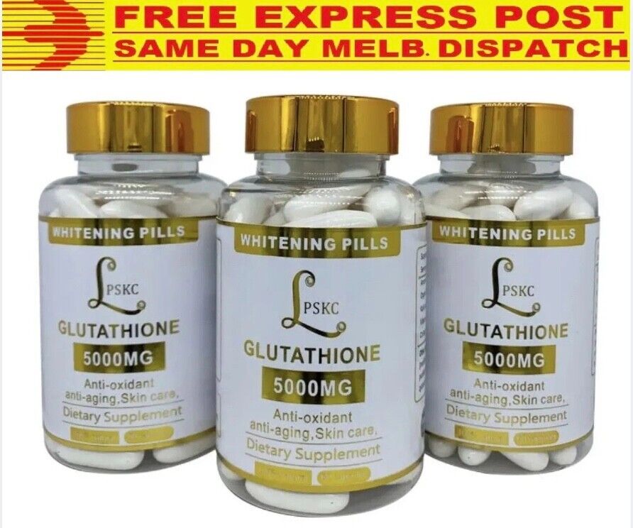 Glutathione  10000MG  Anti-oxidant, Anti-aging, Skin Care  Dietary Supplement  60 Capsules