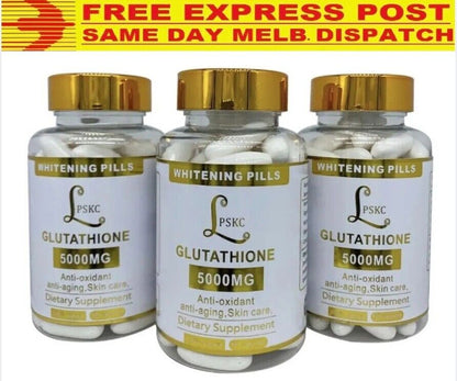Beauty F1rst  Glutathione  10000MG  Anti-oxidant, Anti-aging, Skin Care  Dietary Supplement  60 Capsules