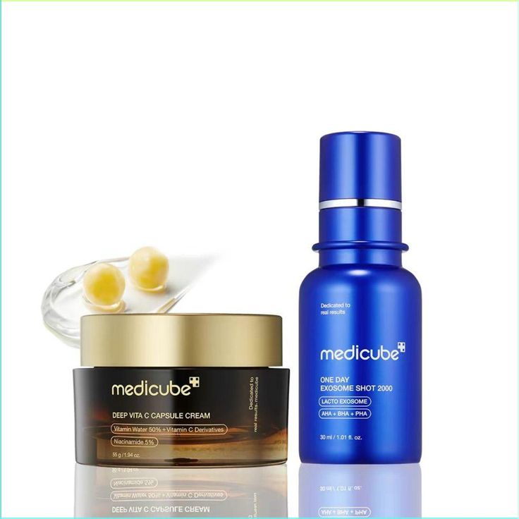 Medicube Radiance & Repair Set – Vita C Cream and Exosome Shot 2000