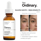 The Ordinary Ascorbic Acid 8% + Alpha Arbutin 2%, 30 ml, Vitamin C