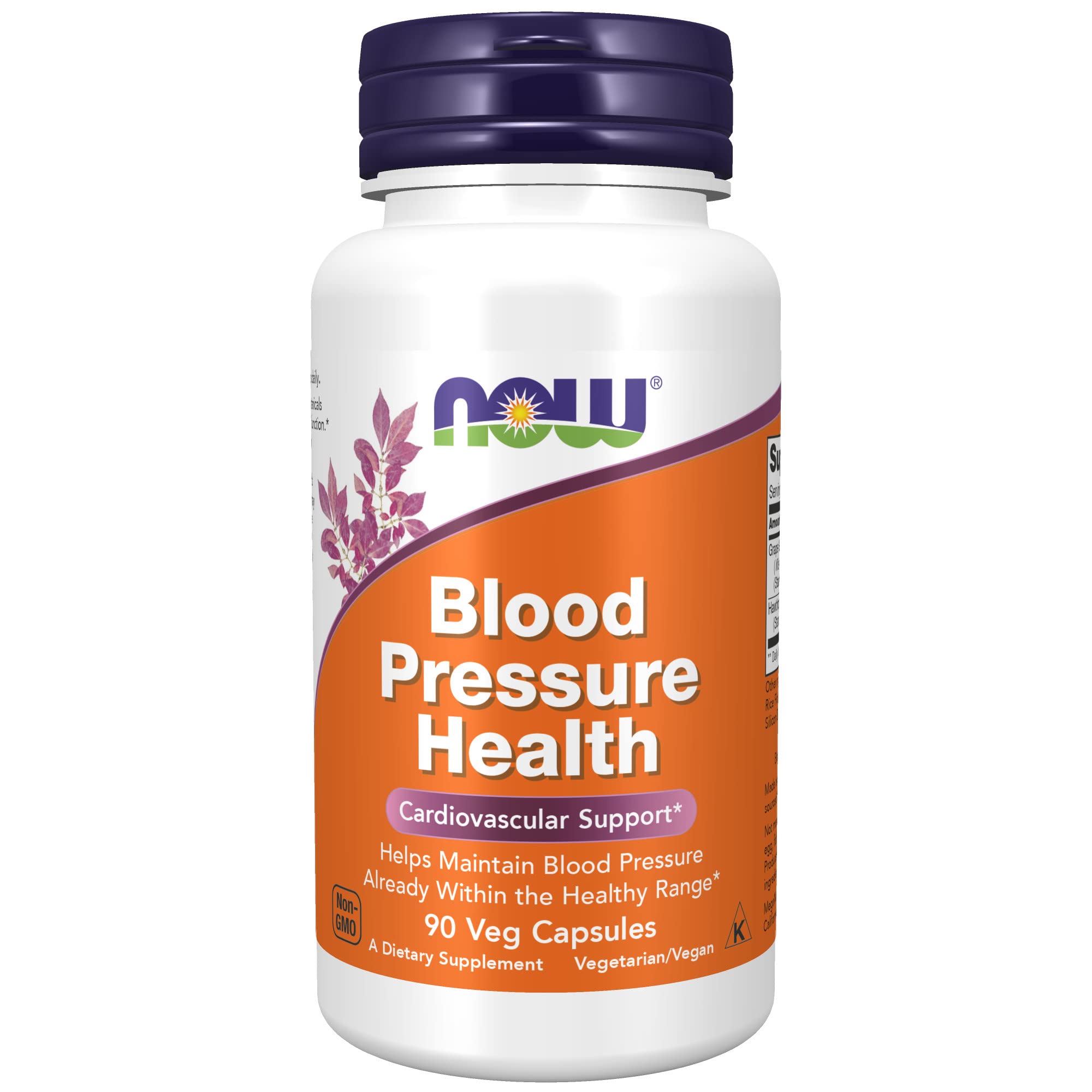 now Blood Pressure Health Cardiovascular Support - 90 capsules