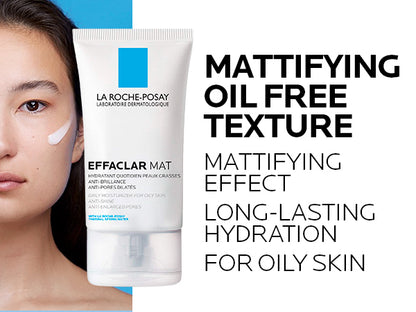 La Roche-Posay Effaclar Mat Daily Moisturizer for Oily Skin
