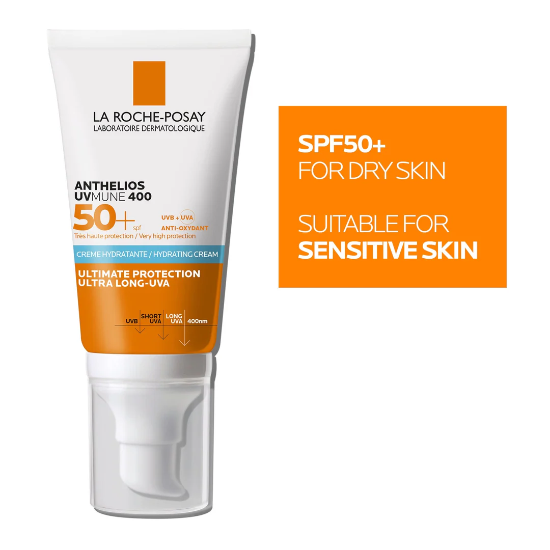 LA ROCHE-POSAY ANTHELIOS UVMUNE 400 50+spf Hydrating  Sunscreen Cream 50ml
