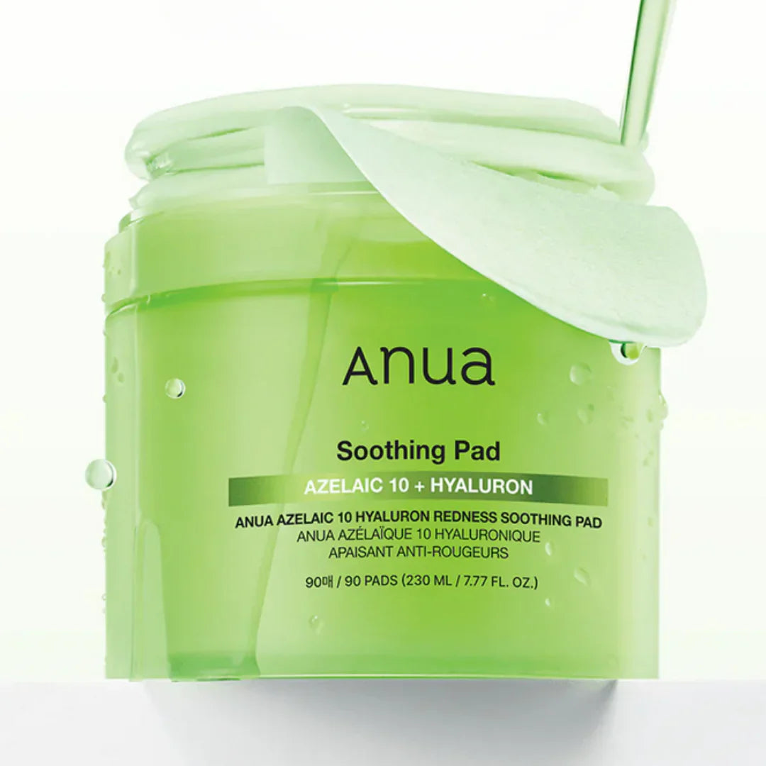 Anua Azelaic Acid 10% + Hyaluron Redness Soothing Pad