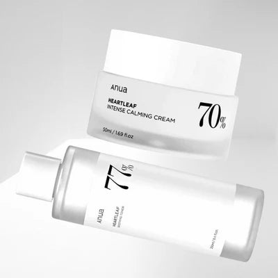 Anua Daily Skincare Set – Toner + Intense Calming Cream