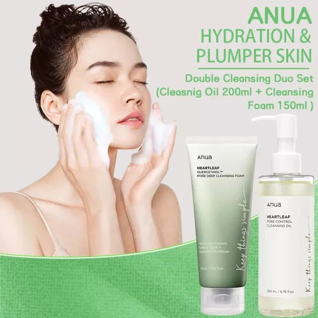 Anua Double Cleansing Duo – Blackhead & Pore Control Set