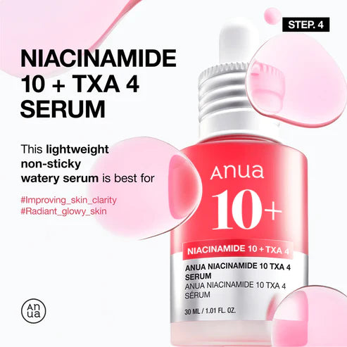 Anua Glass Skin Kit – Oil + Foam + 77% Toner + Niacinamide Serum - image 2