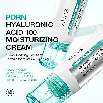 Anua PDRN Hyaluronic Acid 100 Moisturizing Cream - image 3