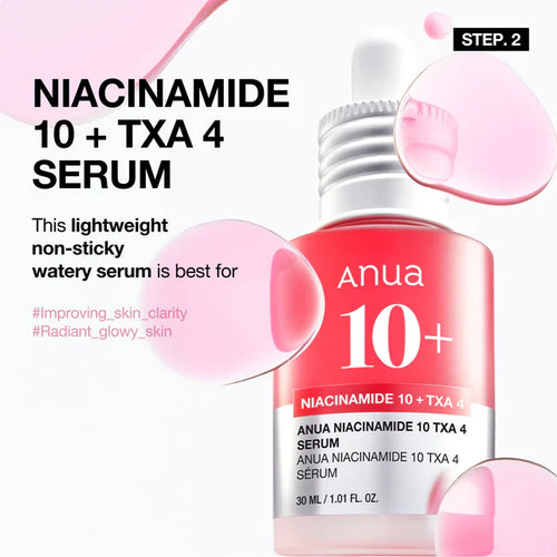 Anua Dark Spot Brightening Duo - Brightening Pads & Serum