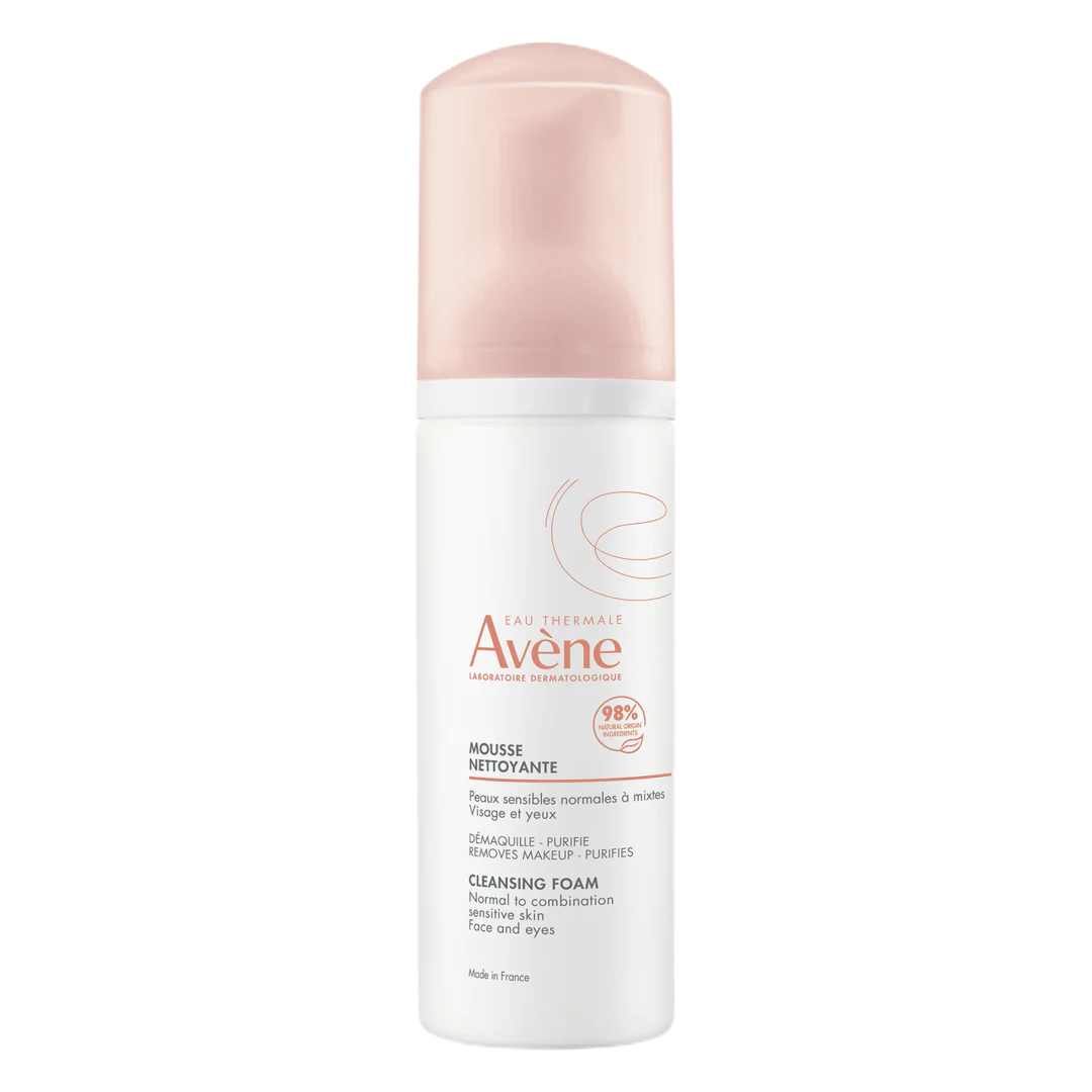 Avene Mousse Nettoyante Cleansing Foam (Normal to Combination, Sensitive Skin) 150 ml