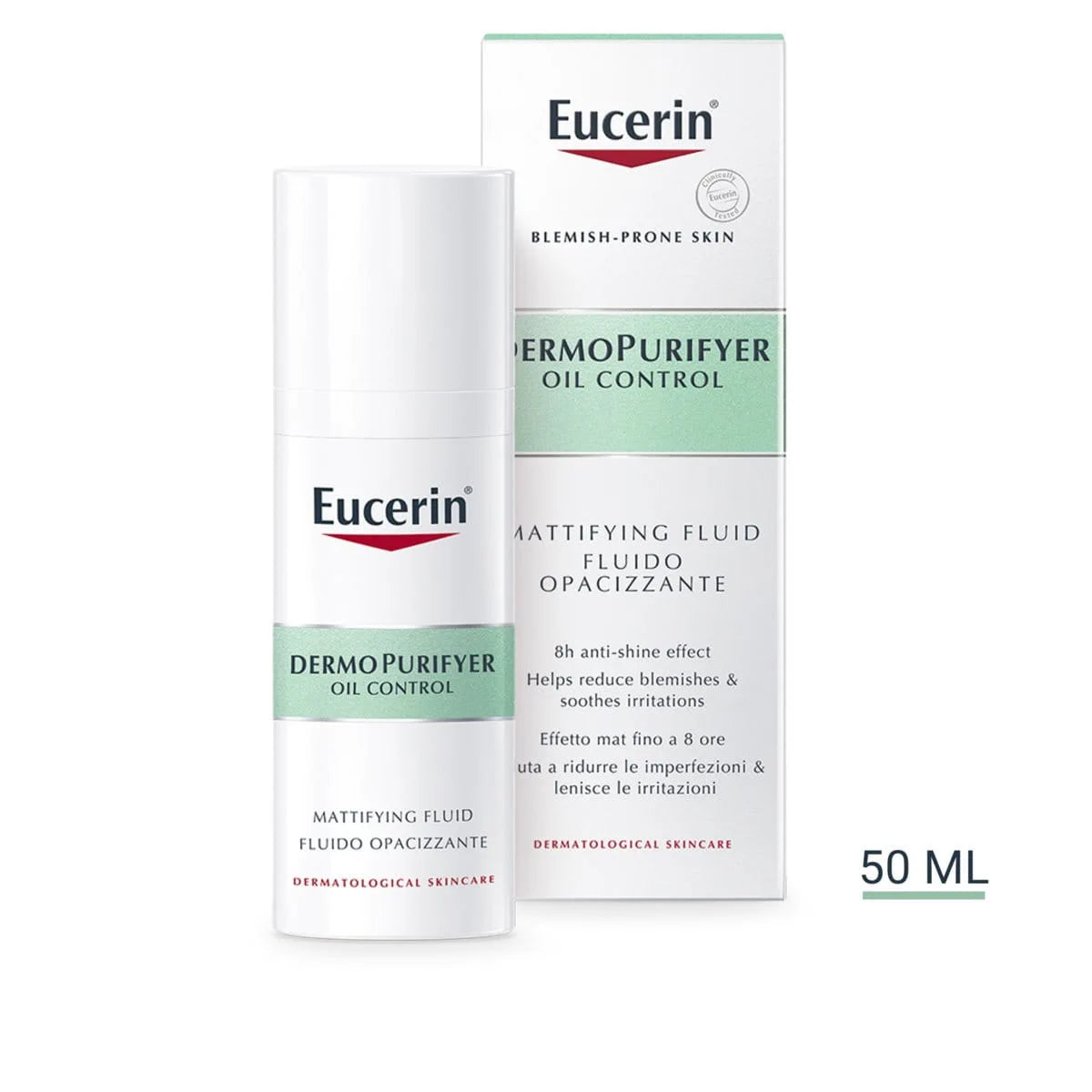 Eucerin Blemish-Prone Skin DermoPurifyer Oil Control Mattifying Fluid 50 ml
