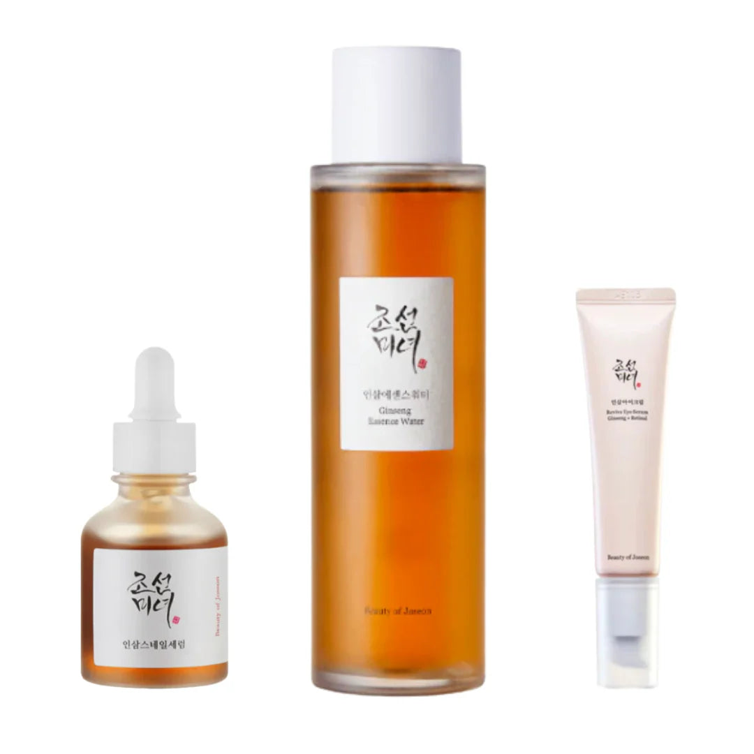 Beauty of Joseon Ginseng Routine Set – Toner + Serum + Sunscreen