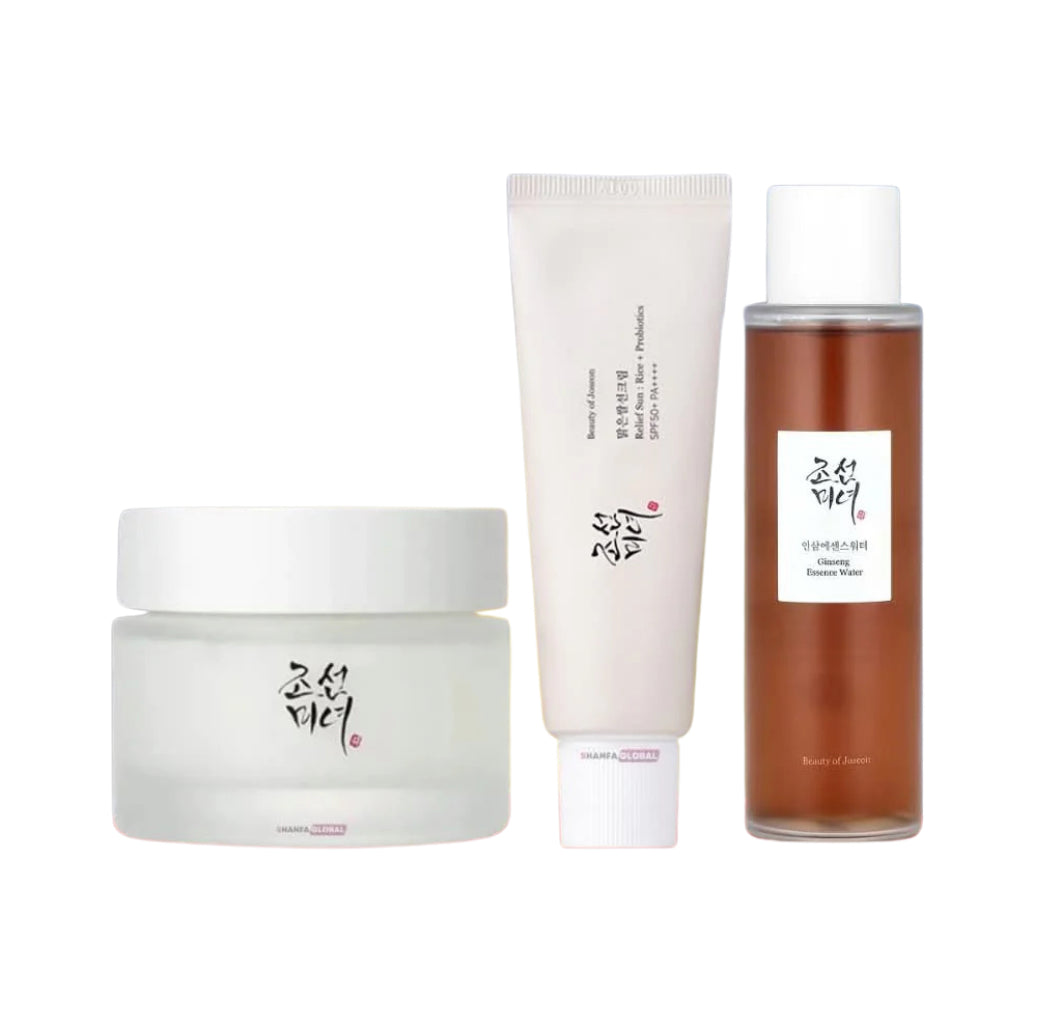 Beauty of Joseon Kit – Dynasty Cream + Ginseng Water + Relief Sun