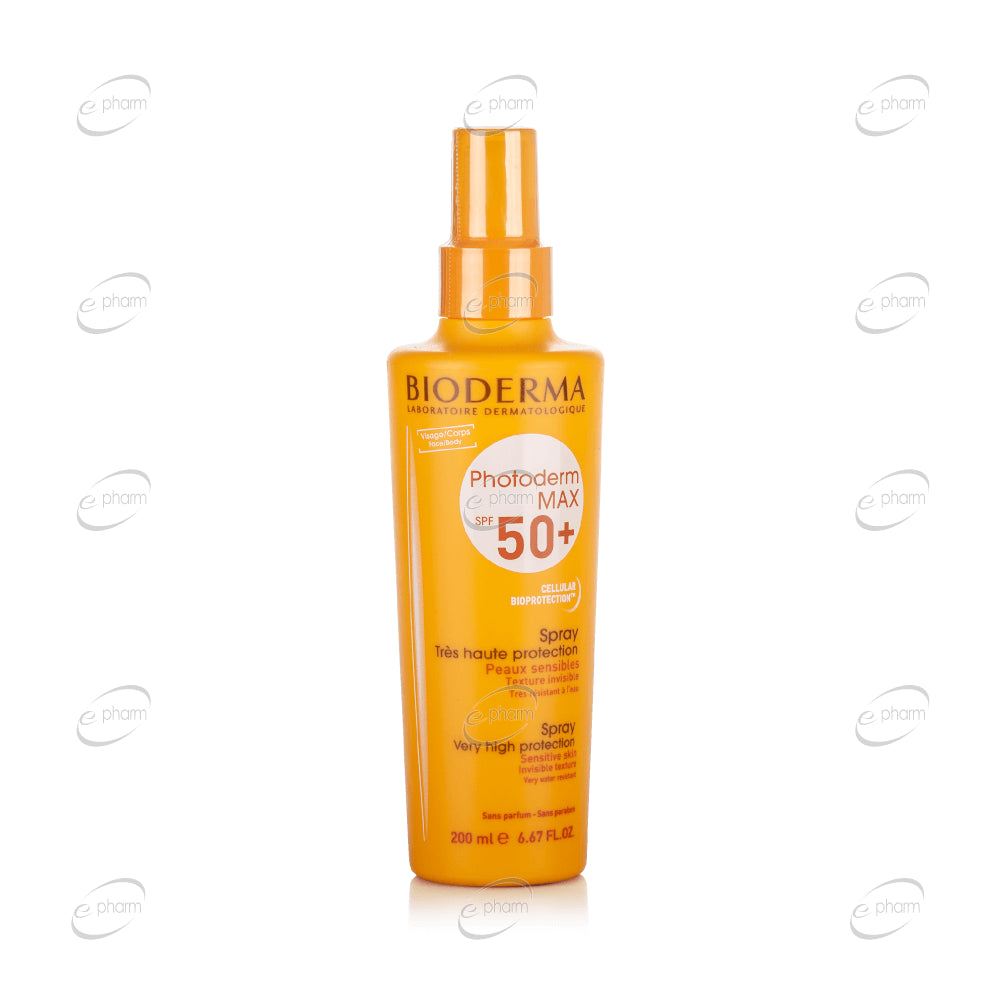 Bioderma Photoderm Max SPF 50+ Spray, Sensitive Skin 200 ml