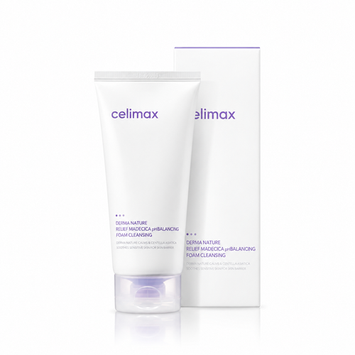 Celimax Derma Nature Relief Madecica pH Balancing Foam Cleanser 150ml