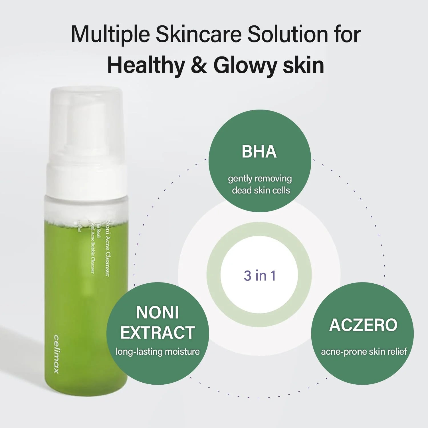 celimax The Real Noni Acne Bubble Cleanser [155ml]