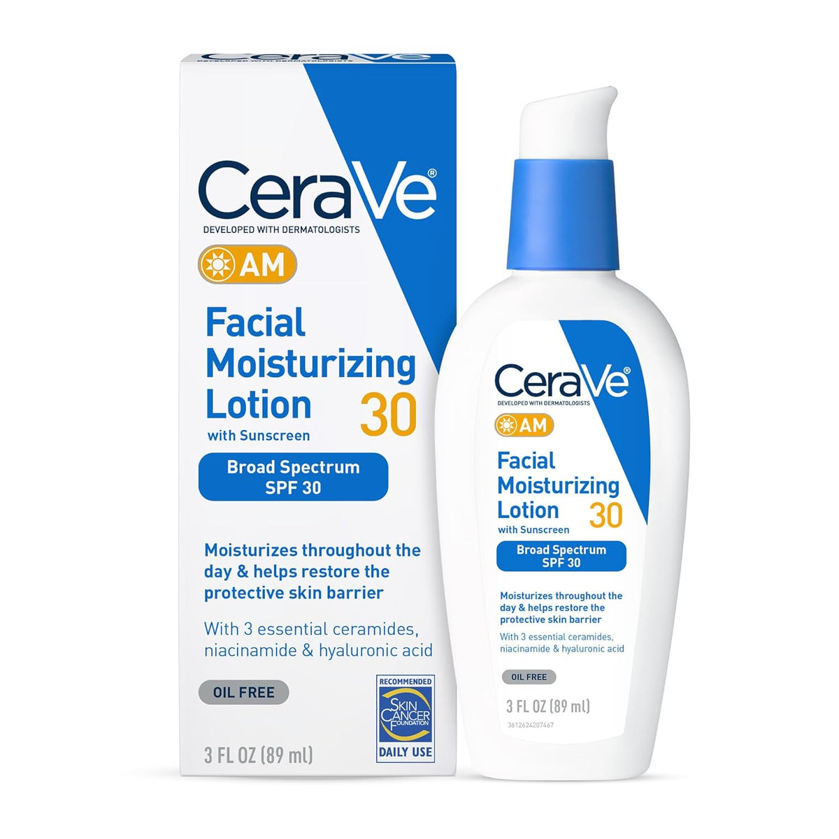 CeraVe Facial Moisturizing Lotion AM SPF 30 89ml