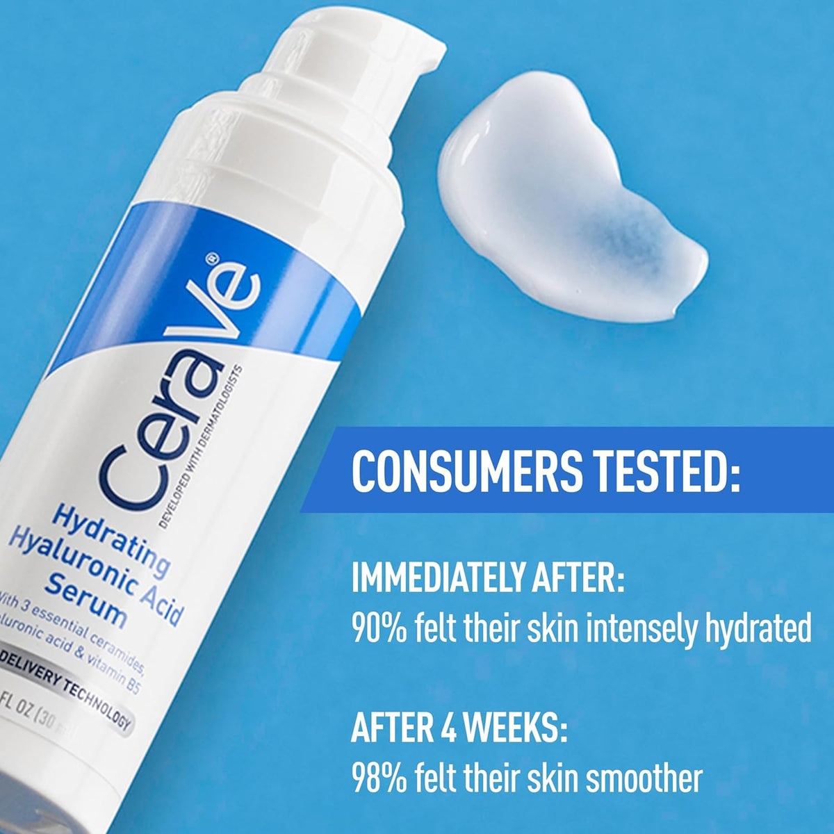 CeraVe Hydrating Hyaluronic Acid Serum - image 2