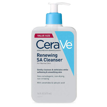 CeraVe SA Smoothing Cleanser – | For Dry, Rough & Bumpy Skin