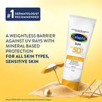 Cetaphil Sunscreen SPF 50 | Dermat recommended for Sensitive Skin