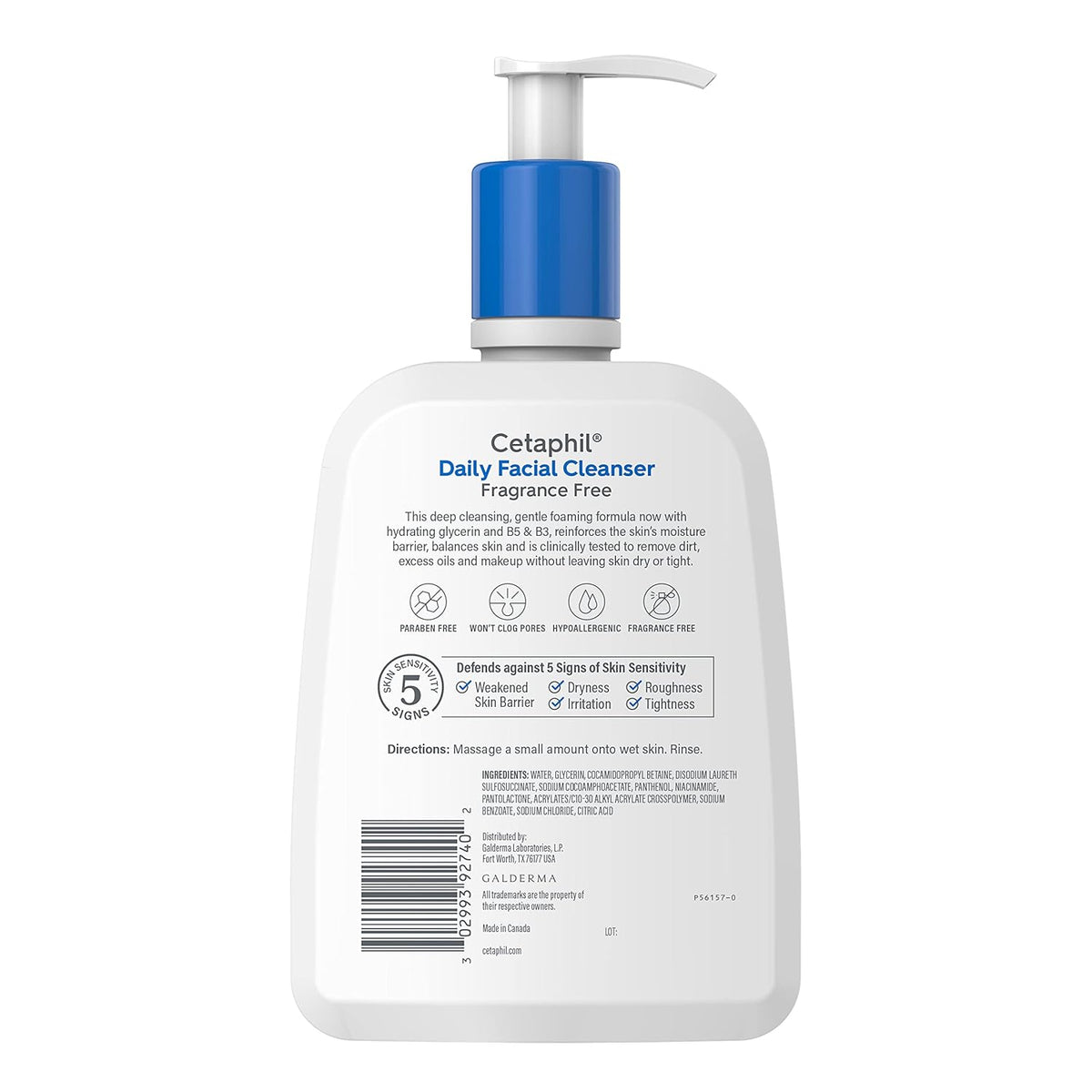 Cetaphil Daily Facial Cleanser Combination to Oily Skin