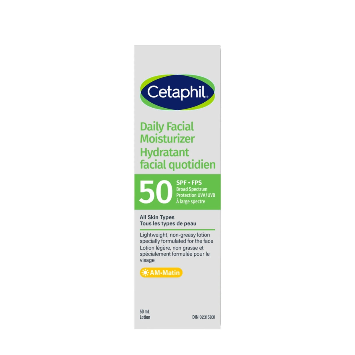 Cetaphil Daily Facial Moisturizer SPF 50