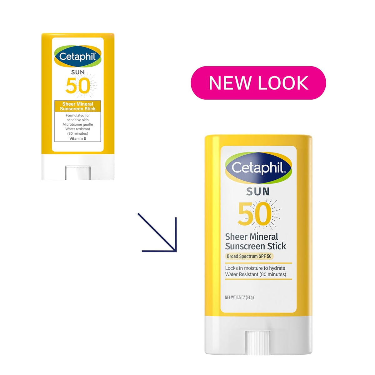 Cetaphil Sun SPF50 Sheer Mineral Sunscreen Stick 14g