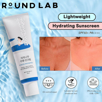 ROUND LAB Birch Juice Moisturizing Sunscreen SPF50+
