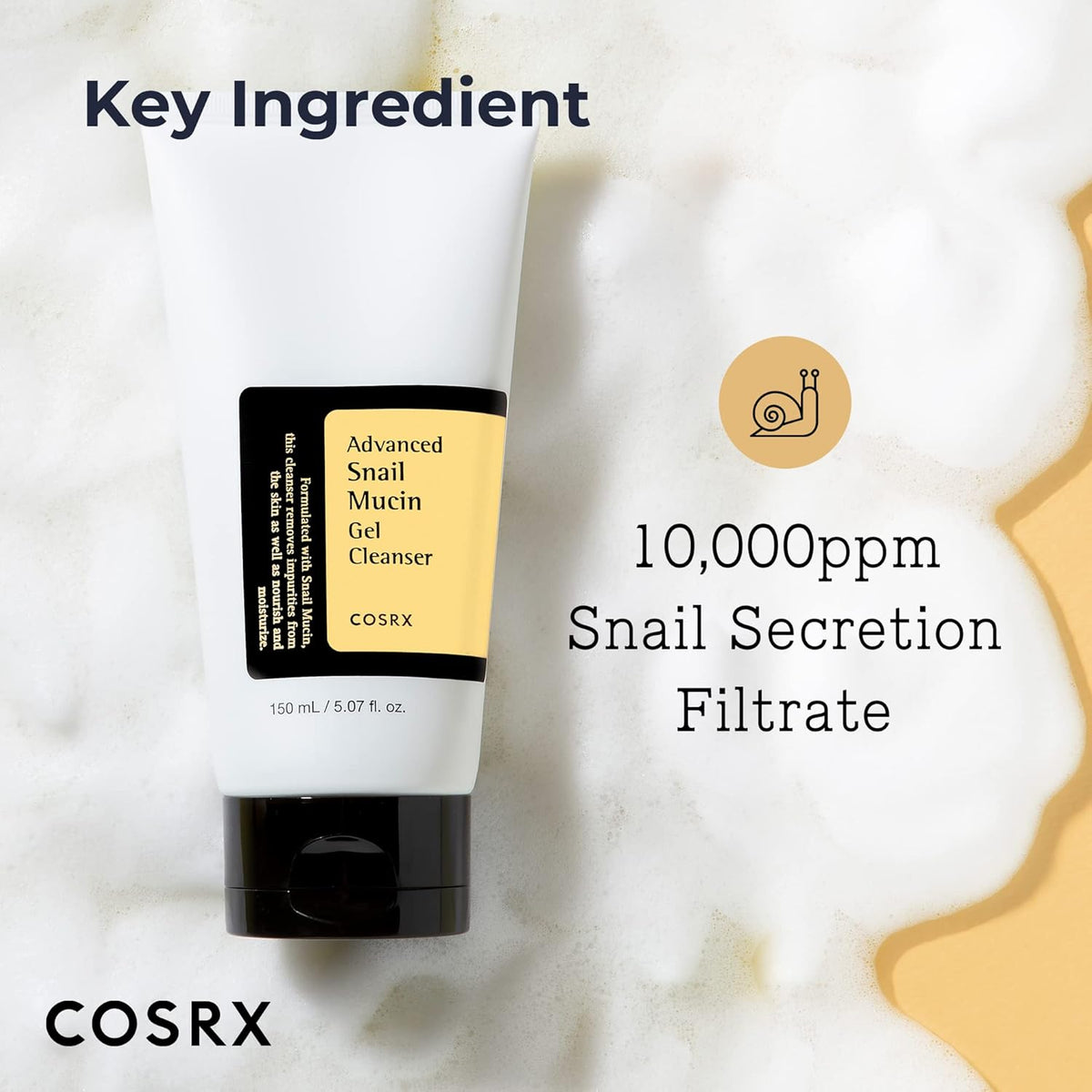 COSRX Advanced Snail Mucin Gel Cleanser 150ml - image 3