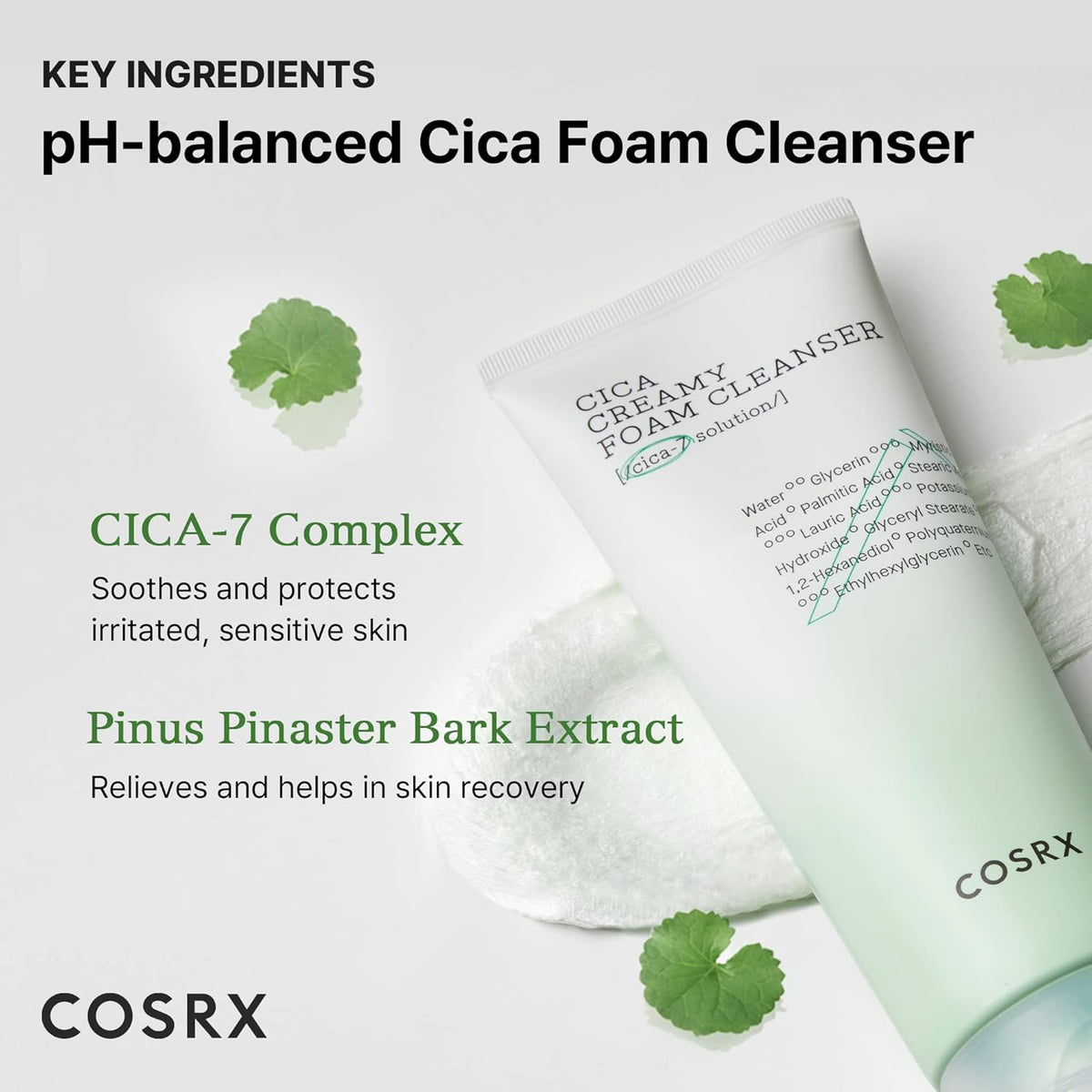 COSRX Cica Creamy Foam Cleanser 150ml - image 4