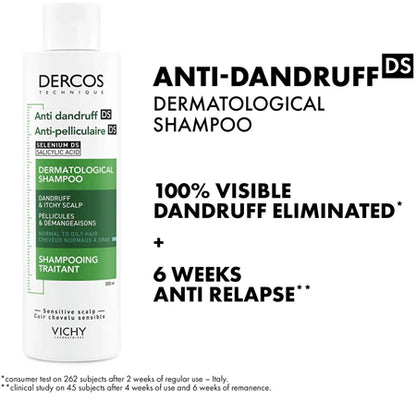 VICHY DERCOS FOR Anti-dandruff Shampoo 200ml