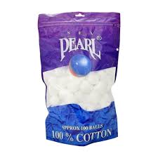 Sea Pearl  Cotton Balls  100 Cotton Balls (approx.)