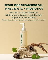 KSECRET SEOUL 1988 Cleansing Oil : Pine Cica 1% + Probiotics, 200ml