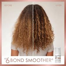 Olaplex No. 6 Bond Smoother, Leave-In Styling Hair Cream Treatment, Smooths, Conditions, & Strengthens, Frizz Control for Up to 72 Hours, For All Hair Types, 3.3 fl oz