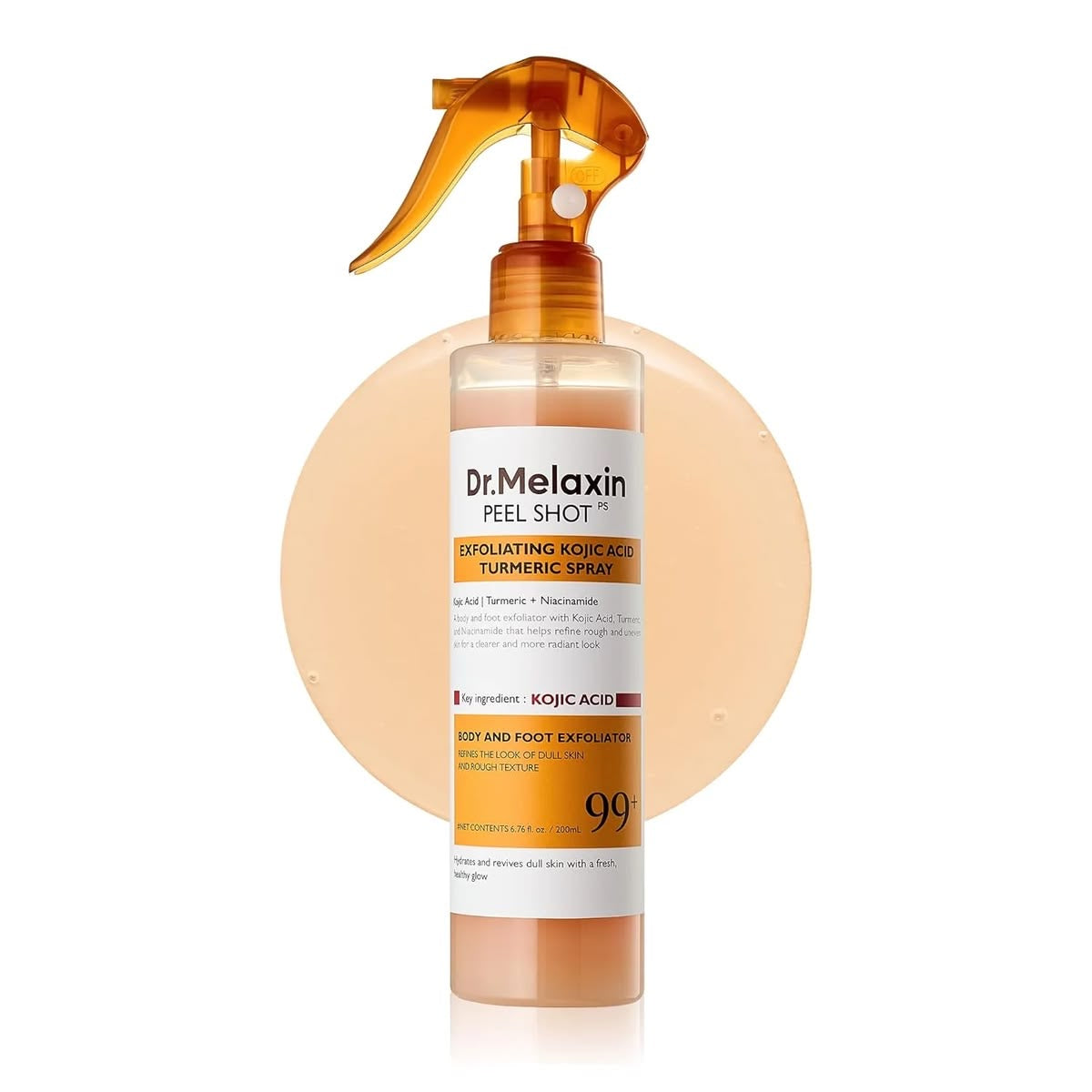 Dr.Melaxin Kojic Acid Turmeric Body Peeling Spray