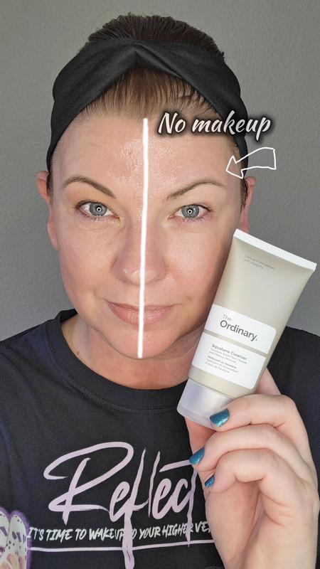 The Ordinary Squalane Cleanser, Hydrating Makeup Remover, Supports Moisture Barrier