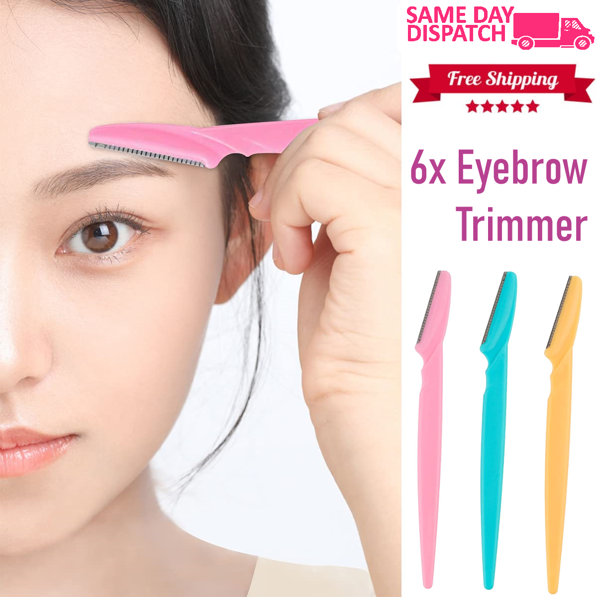 Eyebrow & Facial Grooming Razor – Set of 3