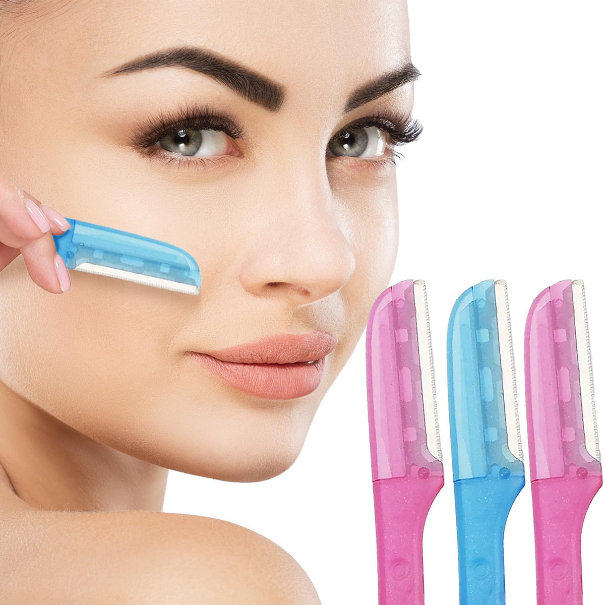 Eyebrow & Facial Grooming Razor – Set of 3 - image 2