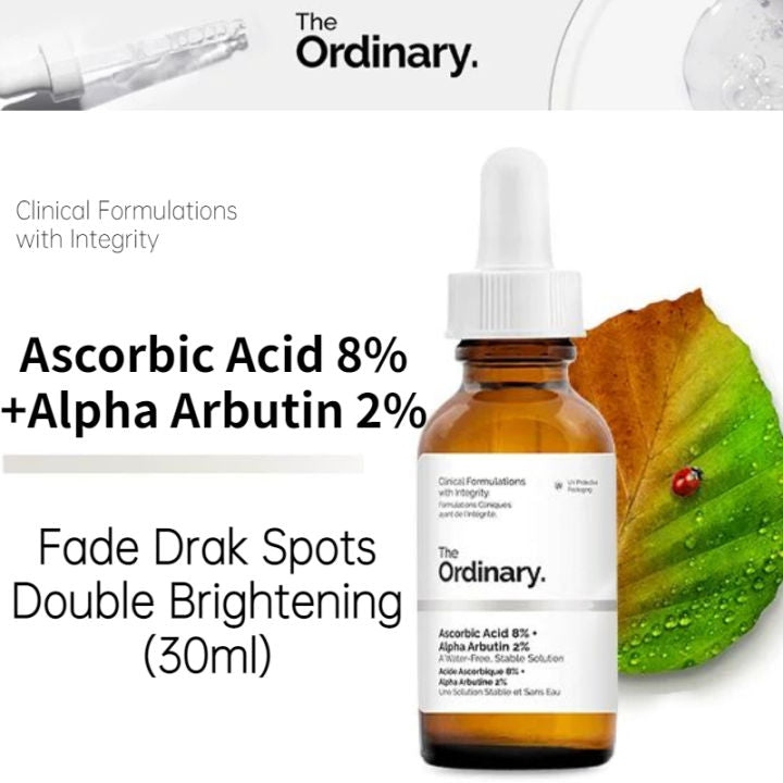 The Ordinary Ascorbic Acid 8% + Alpha Arbutin 2%, 30 ml, Vitamin C