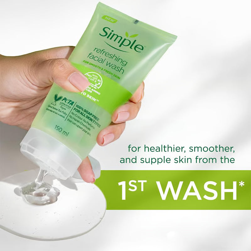 Skin Refreshing Facial Gel Wash