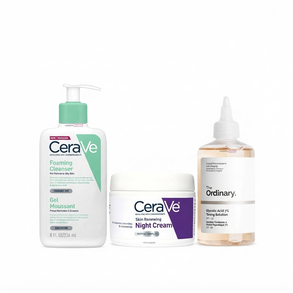 Glycolic & Renewal power trio