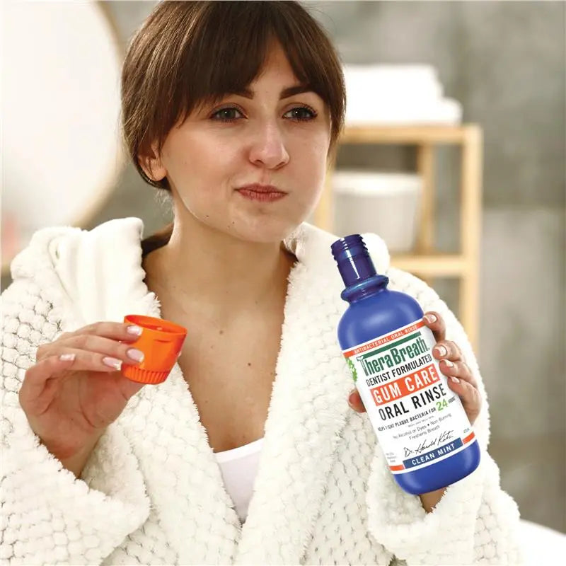 Therabreath oral rinse mouthwashes