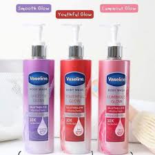VASELINE BODY WASH Glutaglow 10X 425ml youthful glow smooth glow luminous glow