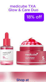 Medicube TXA Glow & Care Duo | TXA + Niacinamide Serum & Capsule Cream