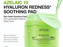 Anua Azelaic 10 Hyaluron Redness Soothing Pad