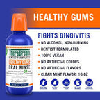 Therabreath oral rinse mouthwashes