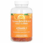 California GOLD Nutrition  Adult Gummies  Vitamin C  Orange Naturally Flavored  90 Vegetarian Gummies